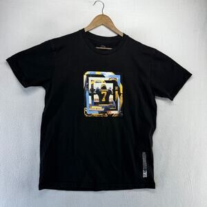 University Of Michigan Shirt Men's large Black Donovan Edwards NCAA 25 Promo